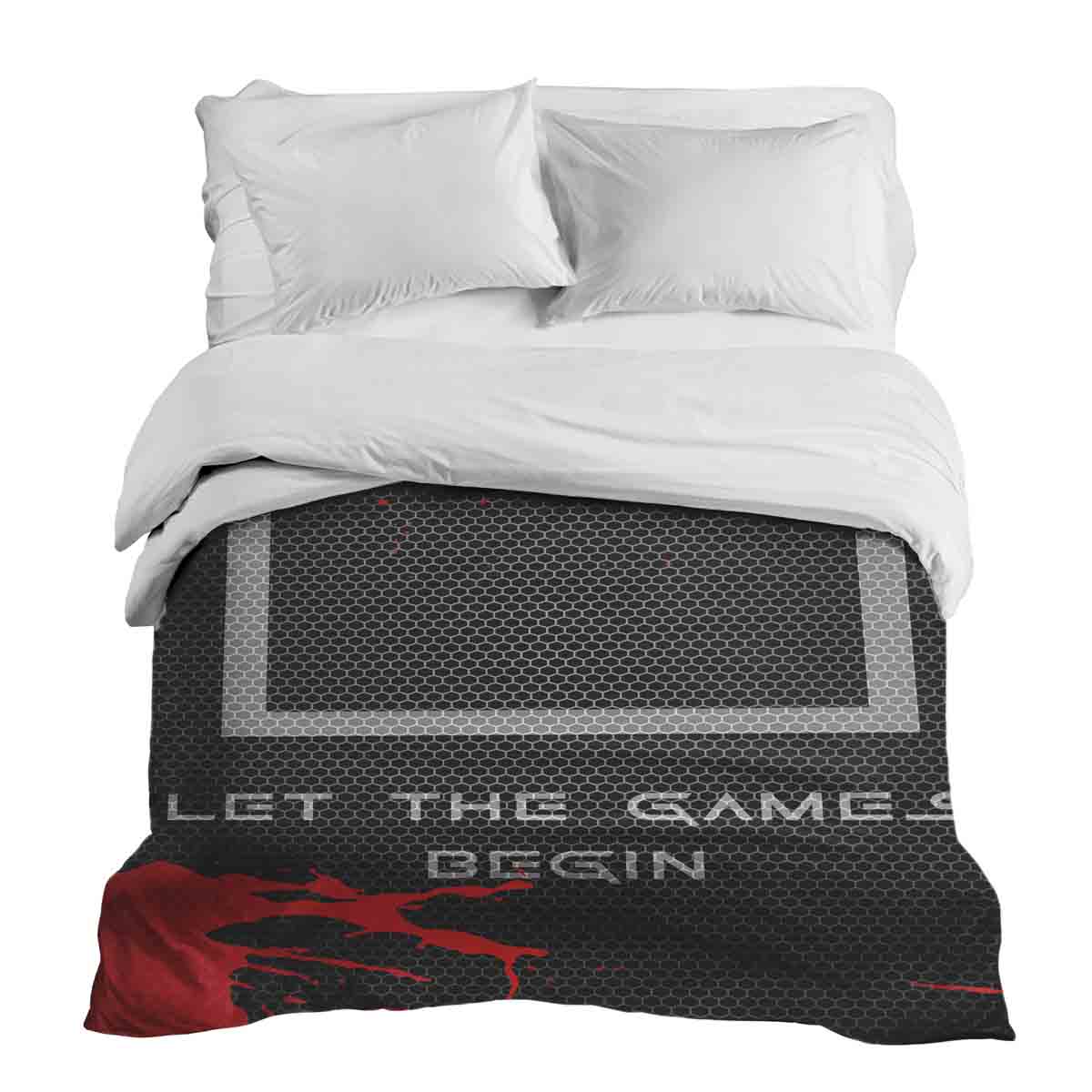 Coperta terapeutica originale - Rivestimento in cotone nero Let's Play