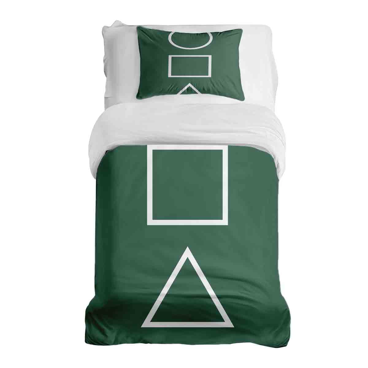 Therapy blankets bedding set Dalgona shapes