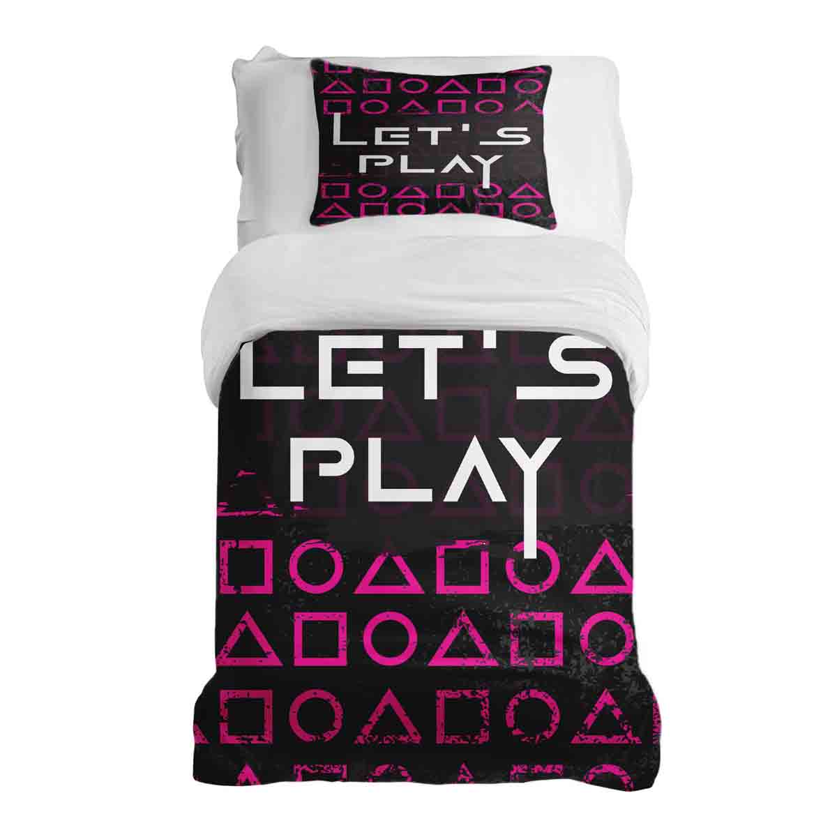 Therapy blankets bedding set Let's Play
