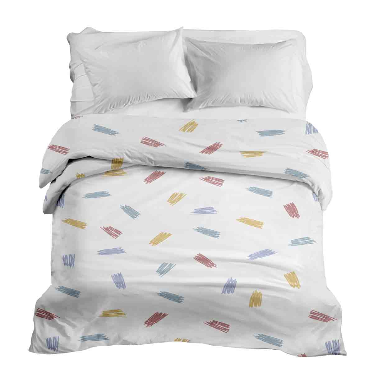 Original therapy blanket - cotton cover colorful stripes