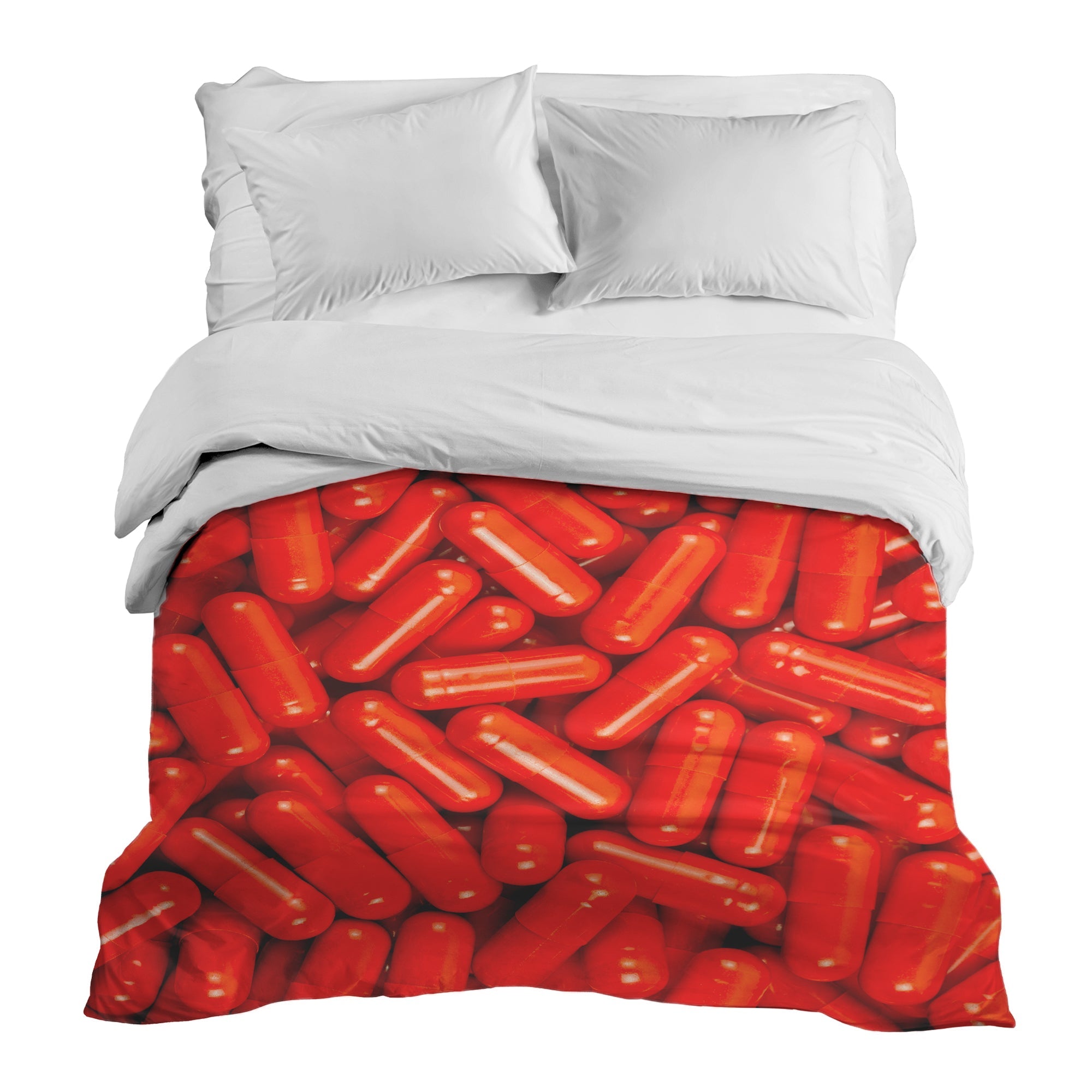 Original therapy blanket - cotton cover red tablets