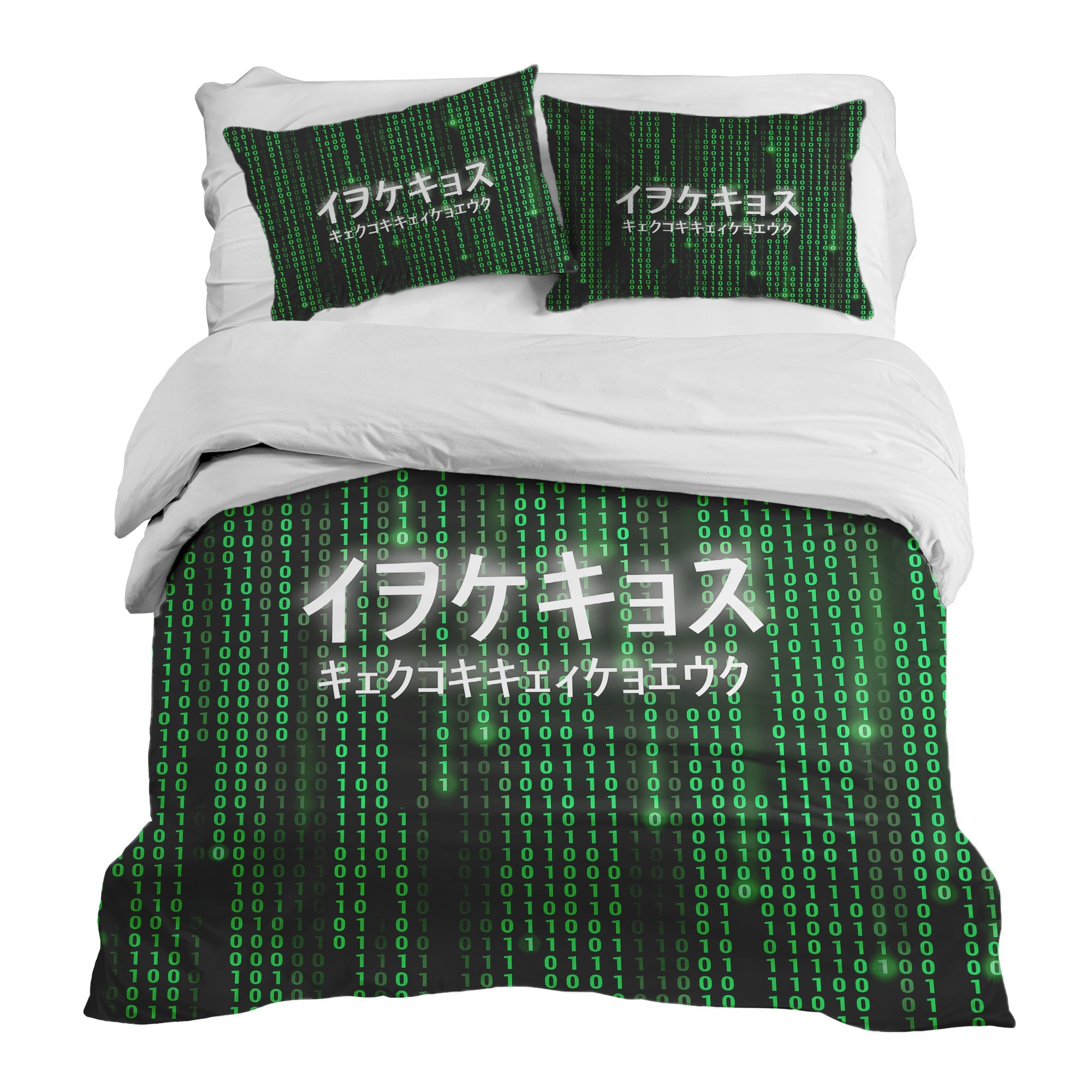 Therapy blankets bedding set green The Matrix
