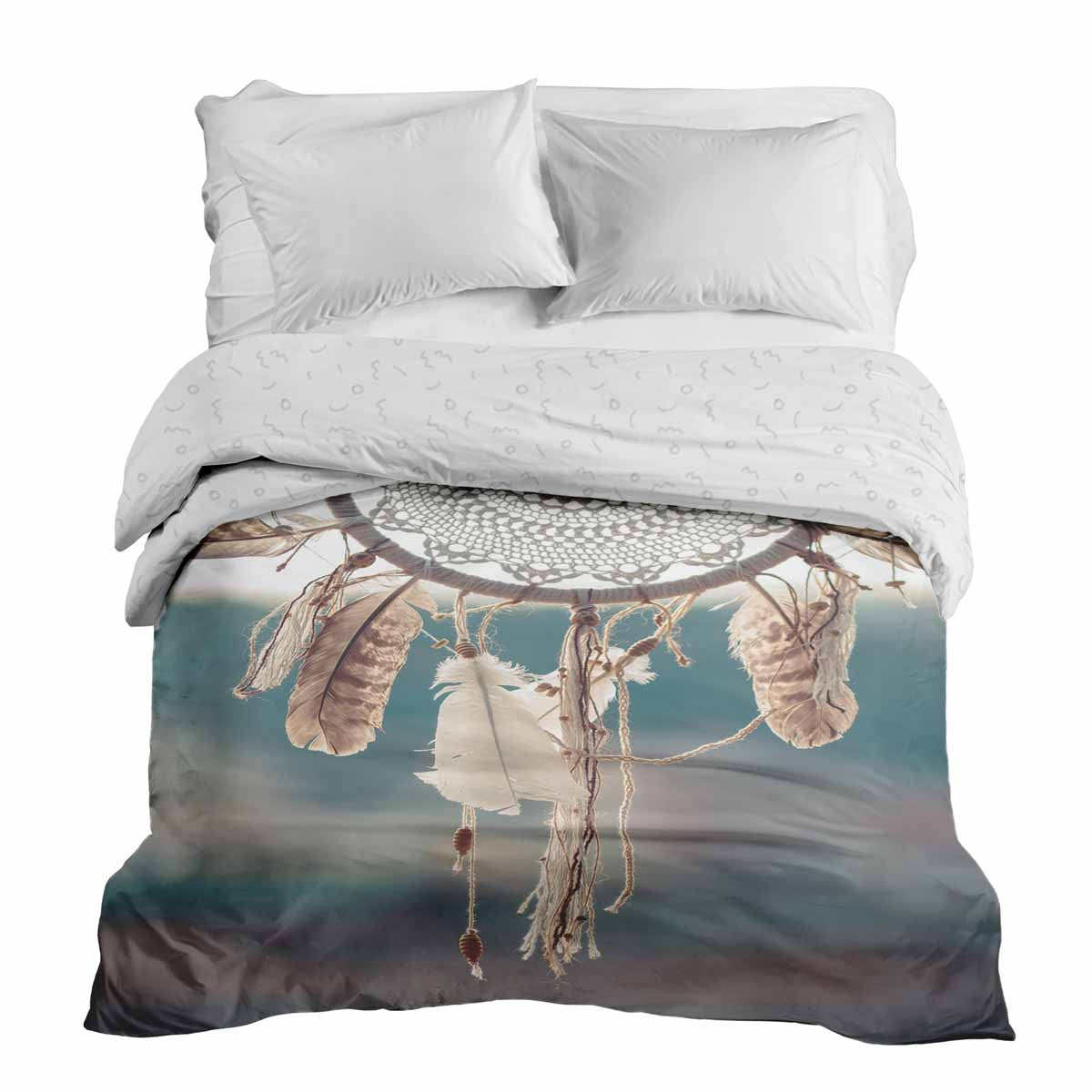 Originele therapiedeken - katoenen hoes met dromenvanger