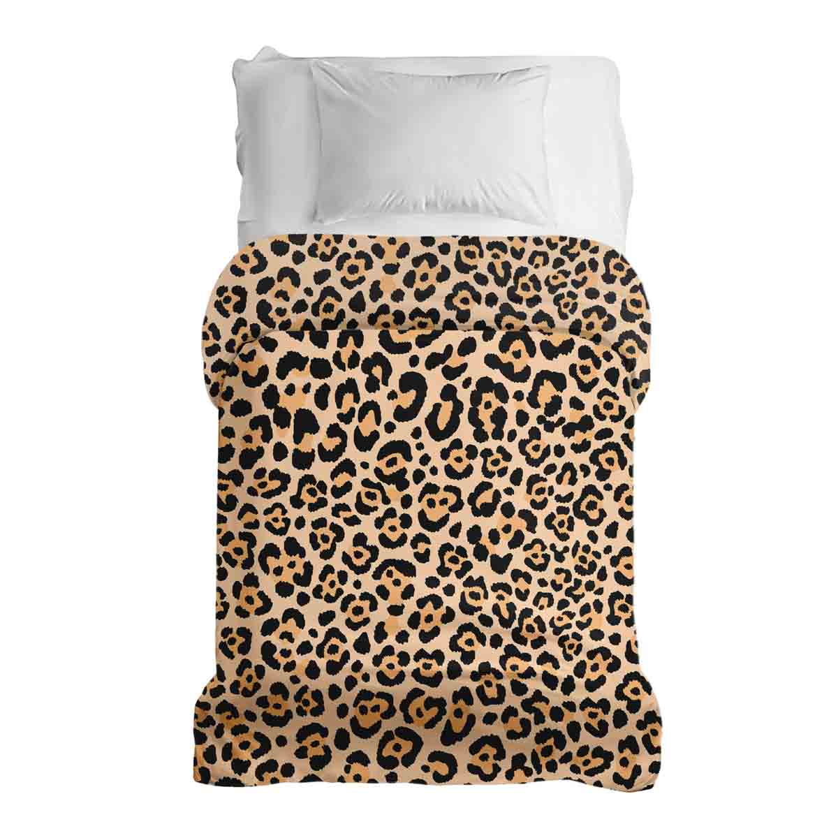 Original therapy blanket - cotton cover leopard print
