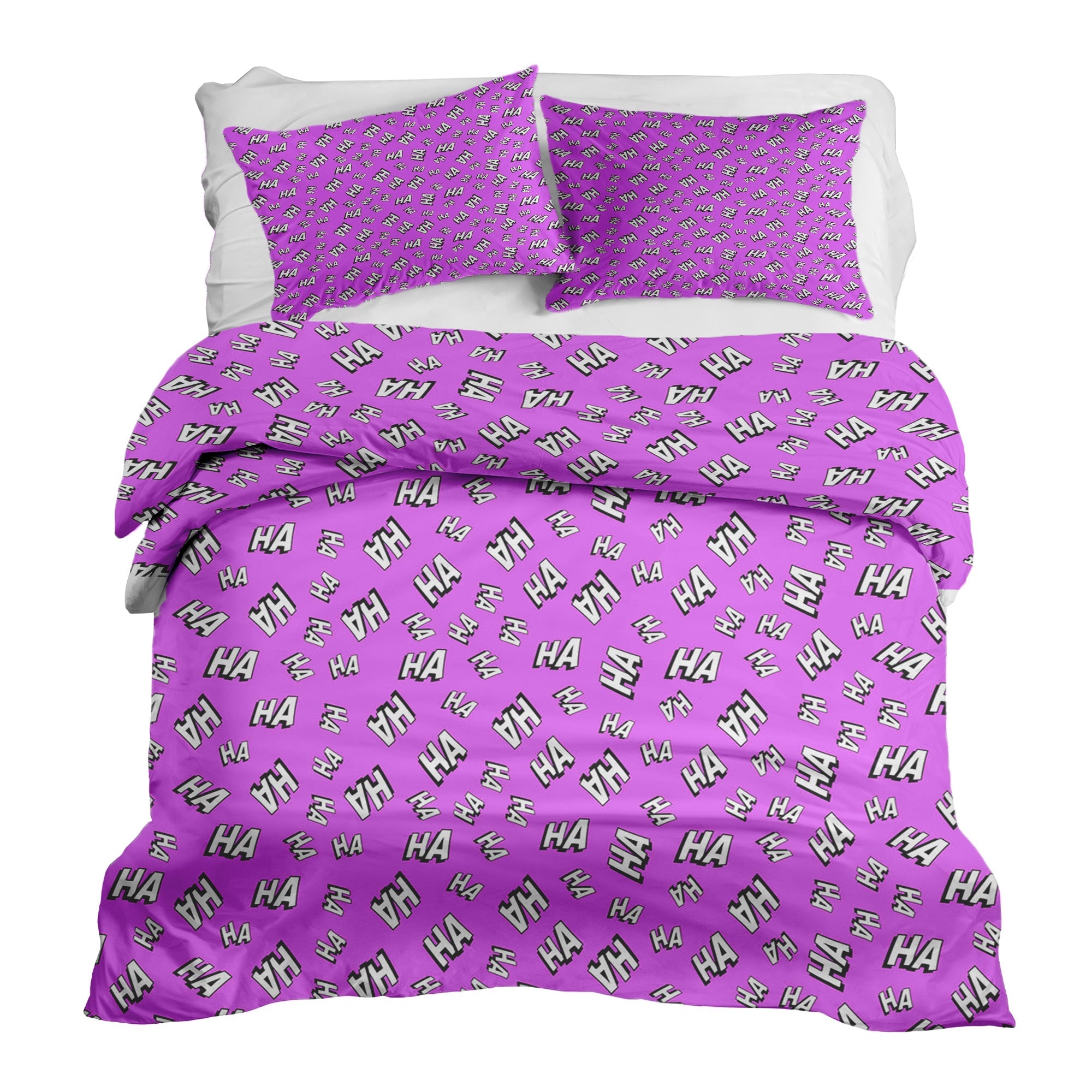 Set de ropa de cama con manta terapéutica Ha Ha Ha