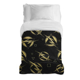 Original therapy blanket - cotton cover yellow lightning