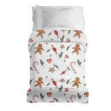 Coperta terapeutica originale - Rivestimento in cotone bianco tempo di Natale