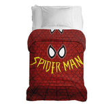 Originele therapiedeken - katoenen hoes rood Spiderman