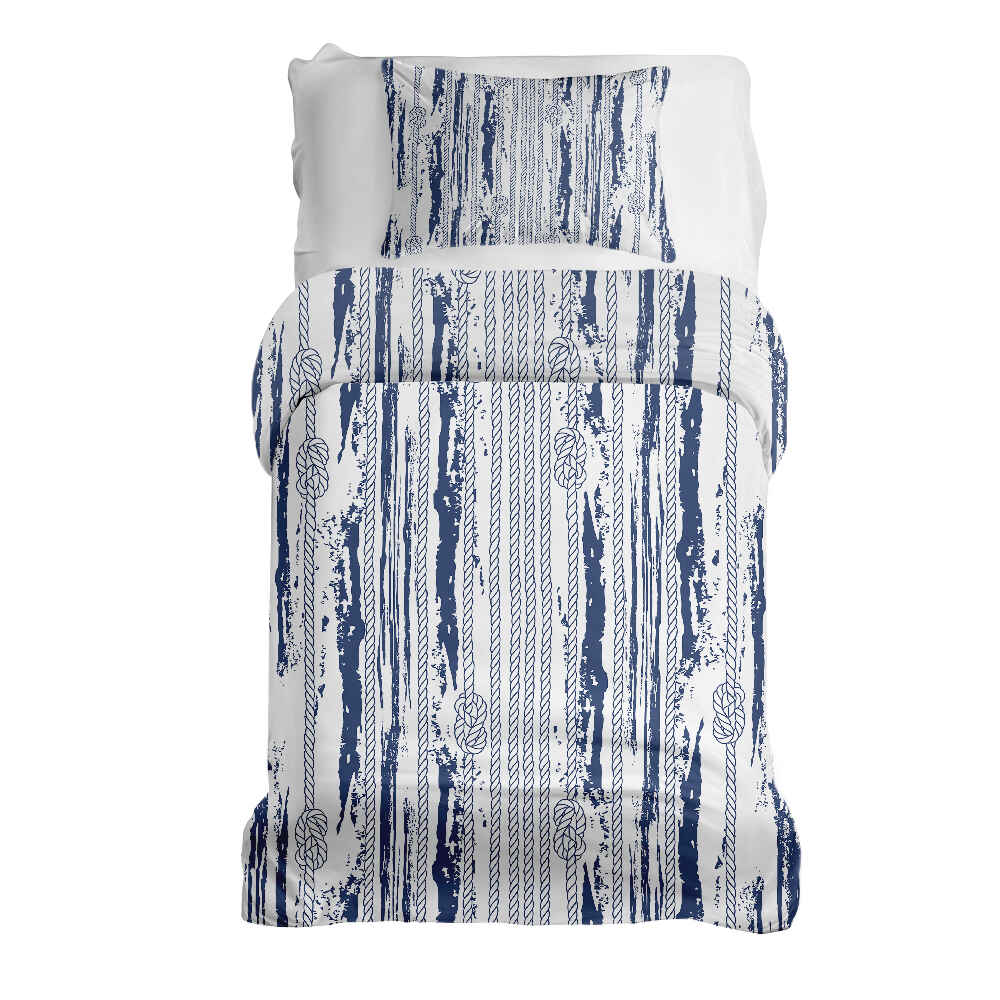 Therapiedecken beddengoed set gestreept patroon