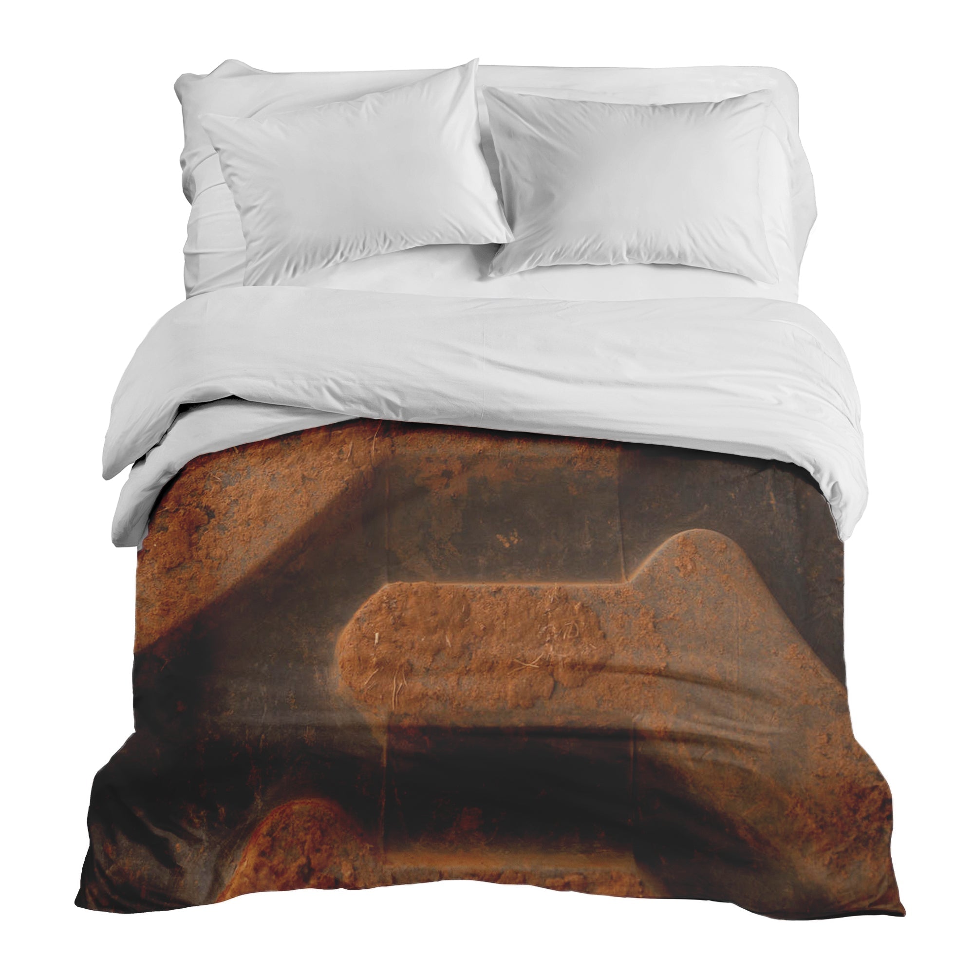 Coperta terapeutica originale - Rivestimento in cotone Terra marrone