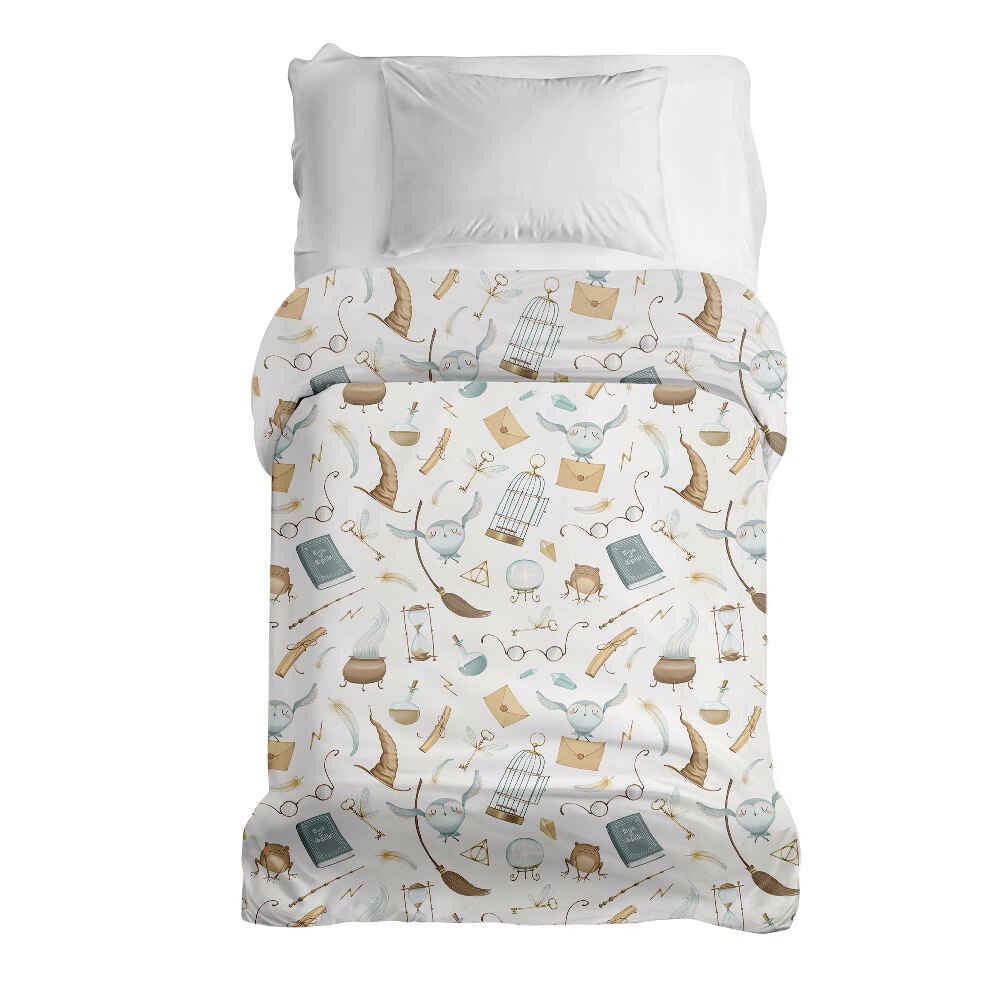 Original therapy blanket - cotton cover white magical things