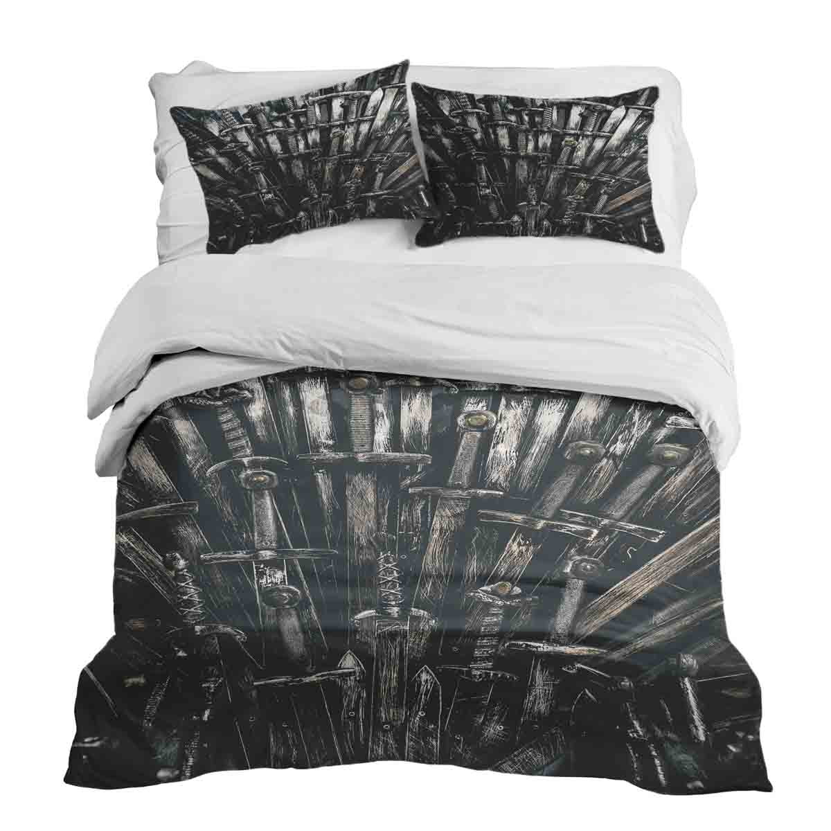 Therapy blankets bedding set sword