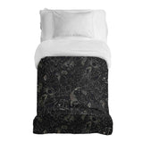 Original therapy blanket - cotton cover black horoscope