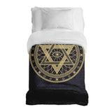 Original therapy blanket - cotton cover star compass