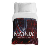 Originele therapiedeken - katoenen hoes rood The Matrix