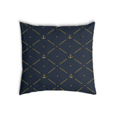 Gezondheidskussen blauw met anker