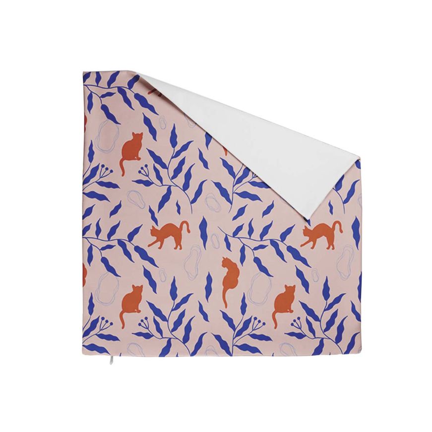 Cuscino salute Gatto rosso