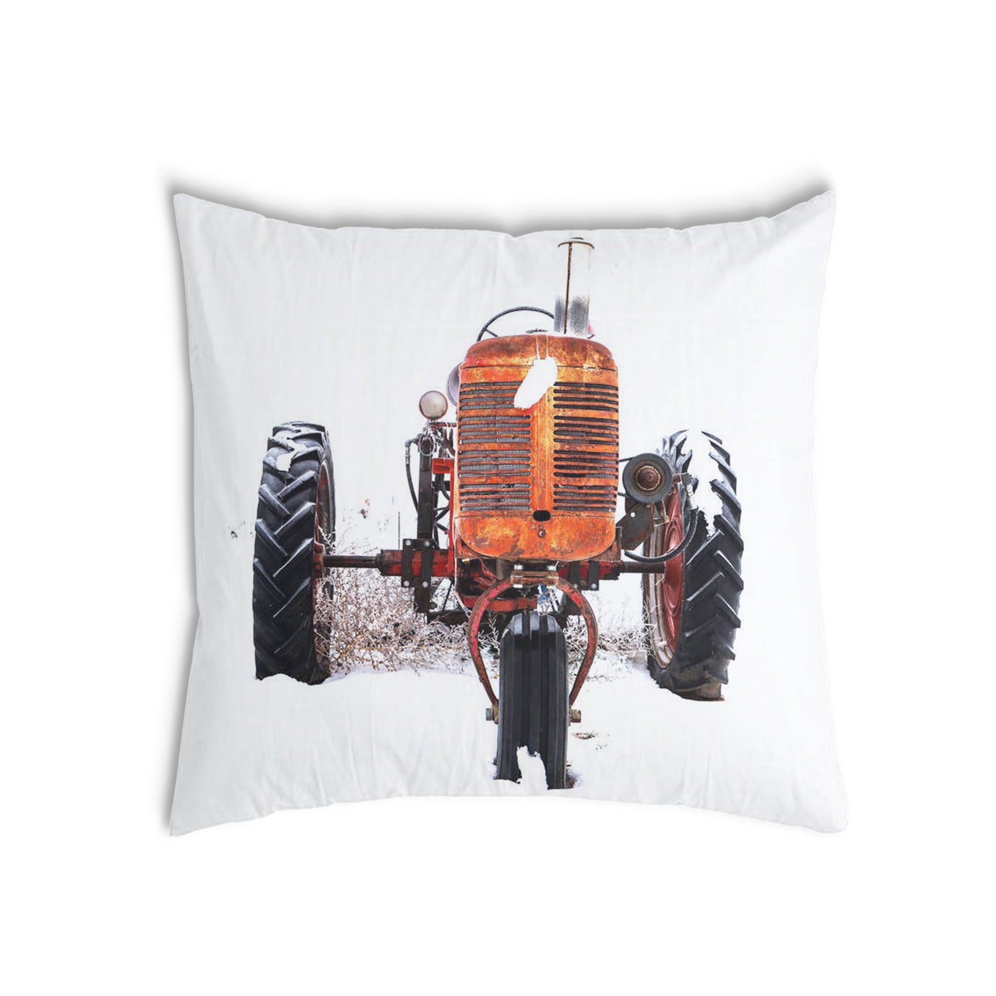 Health pillow tractor in orange
