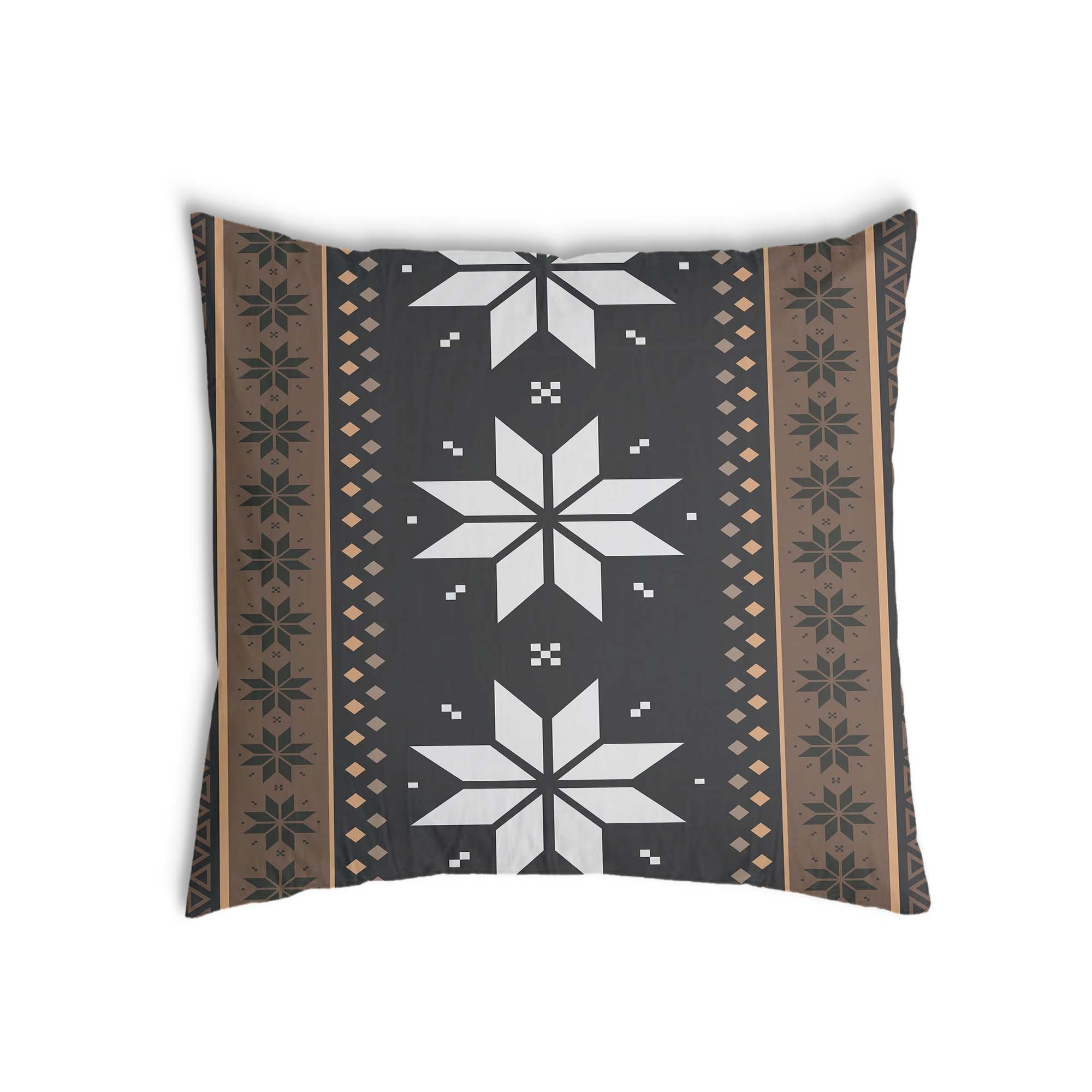 Gezondheidskussen gestreept met sterren