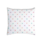 Health pillow white with colorful paws