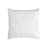 Health Pillow Black Radio Waves