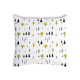 Cuscino per la salute con alberi gialli