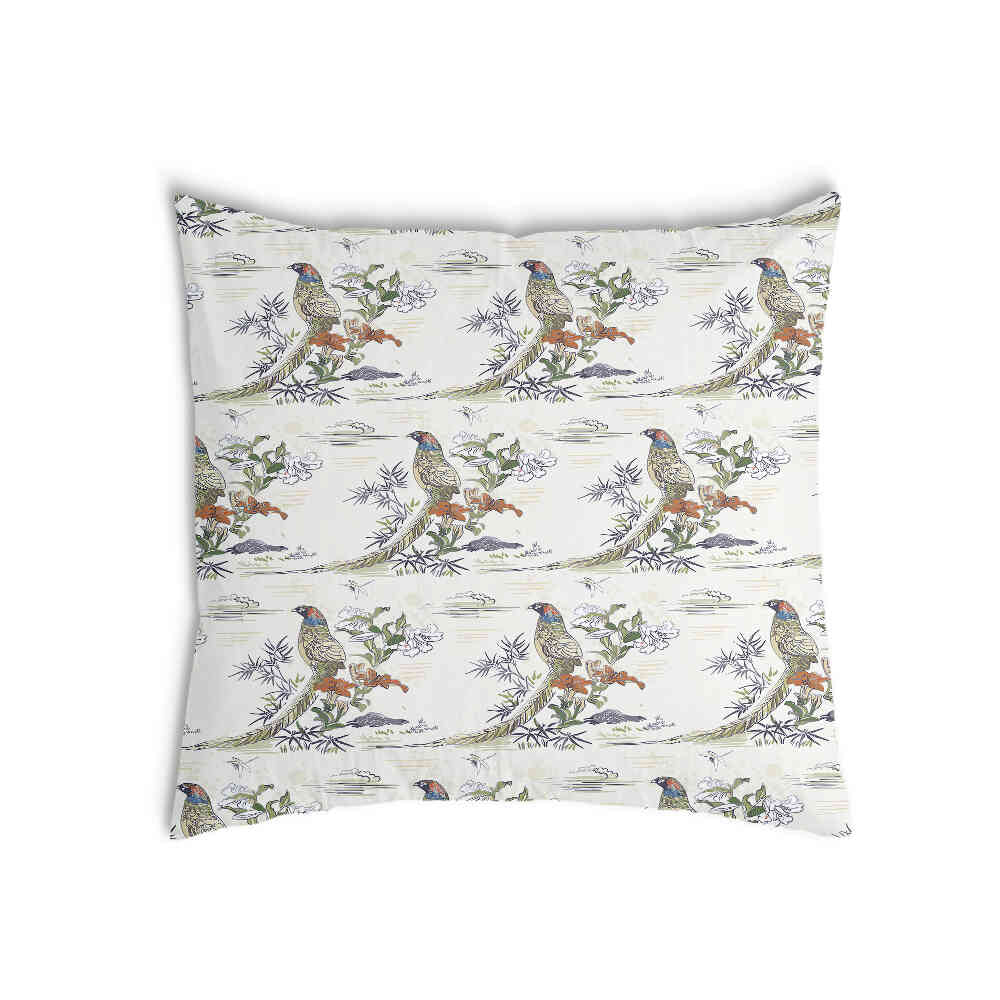 Cuscino salute uccello del paradiso