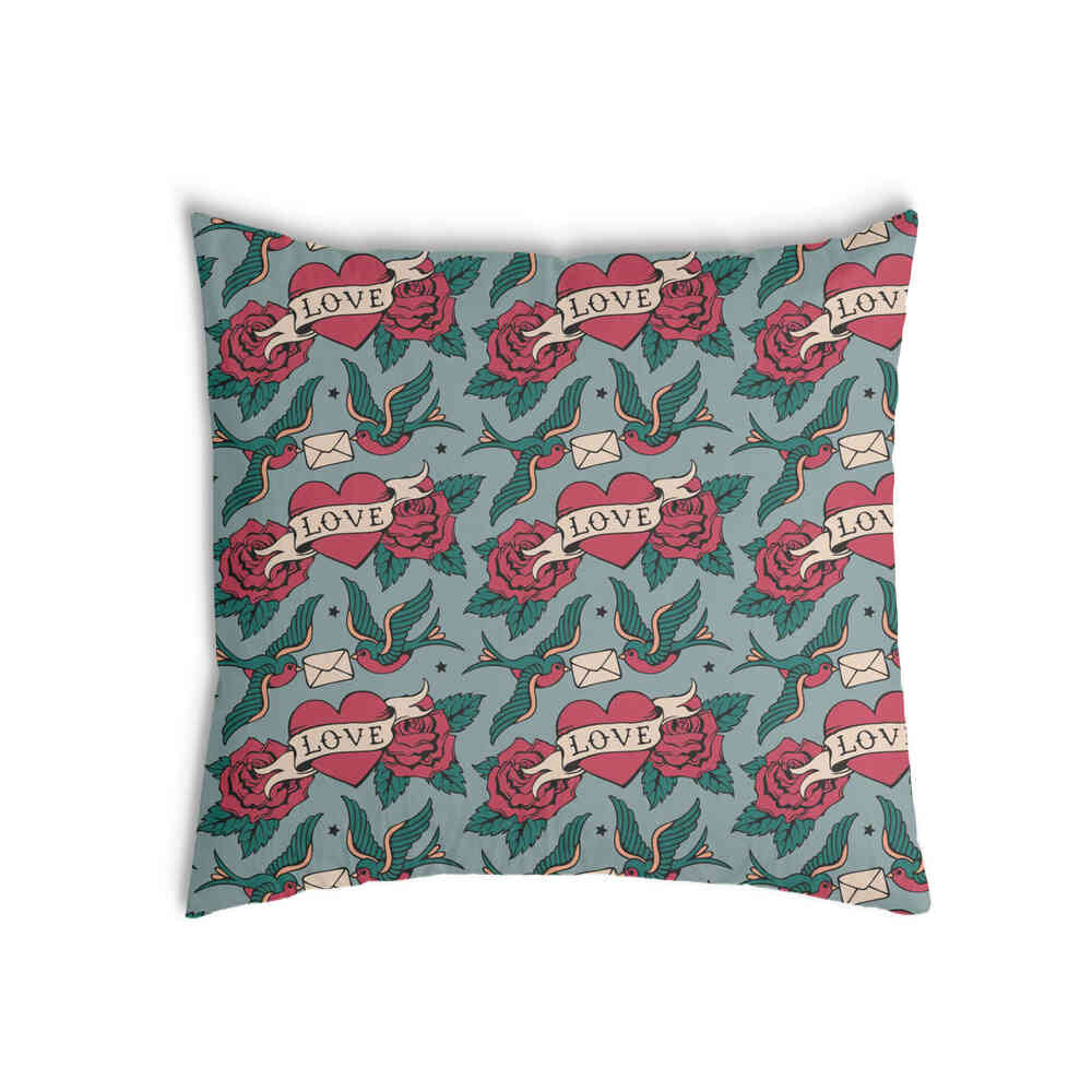 Gezondheidskussen Love Tattoo