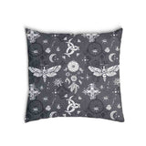 Health pillow, black, creepy dragonfly