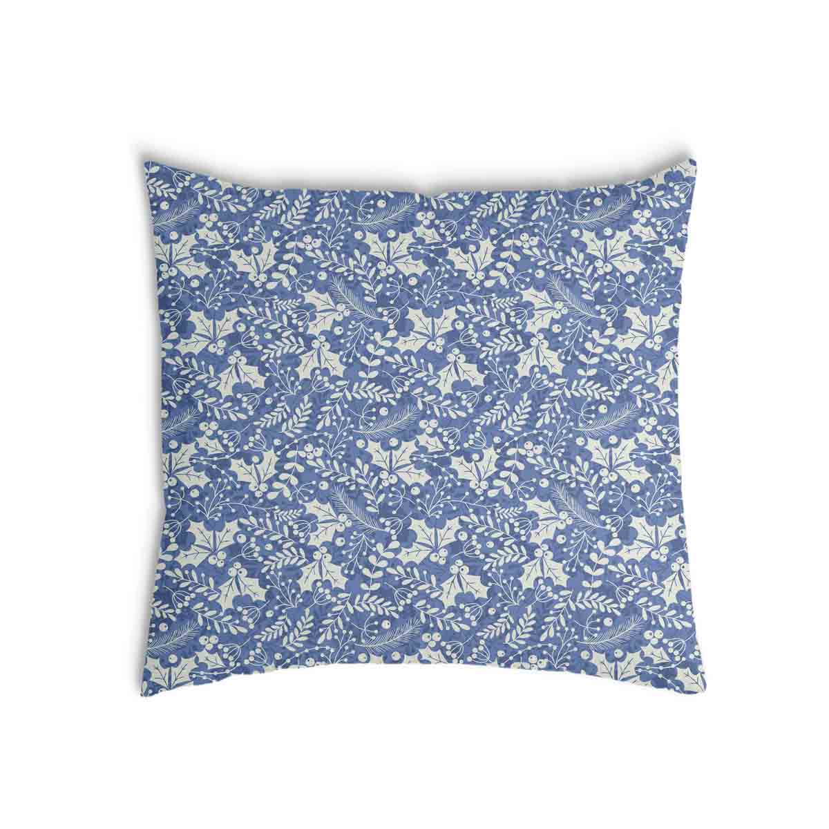 Cuscino salute blu Natale