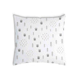 Health pillow paw prints in the forest