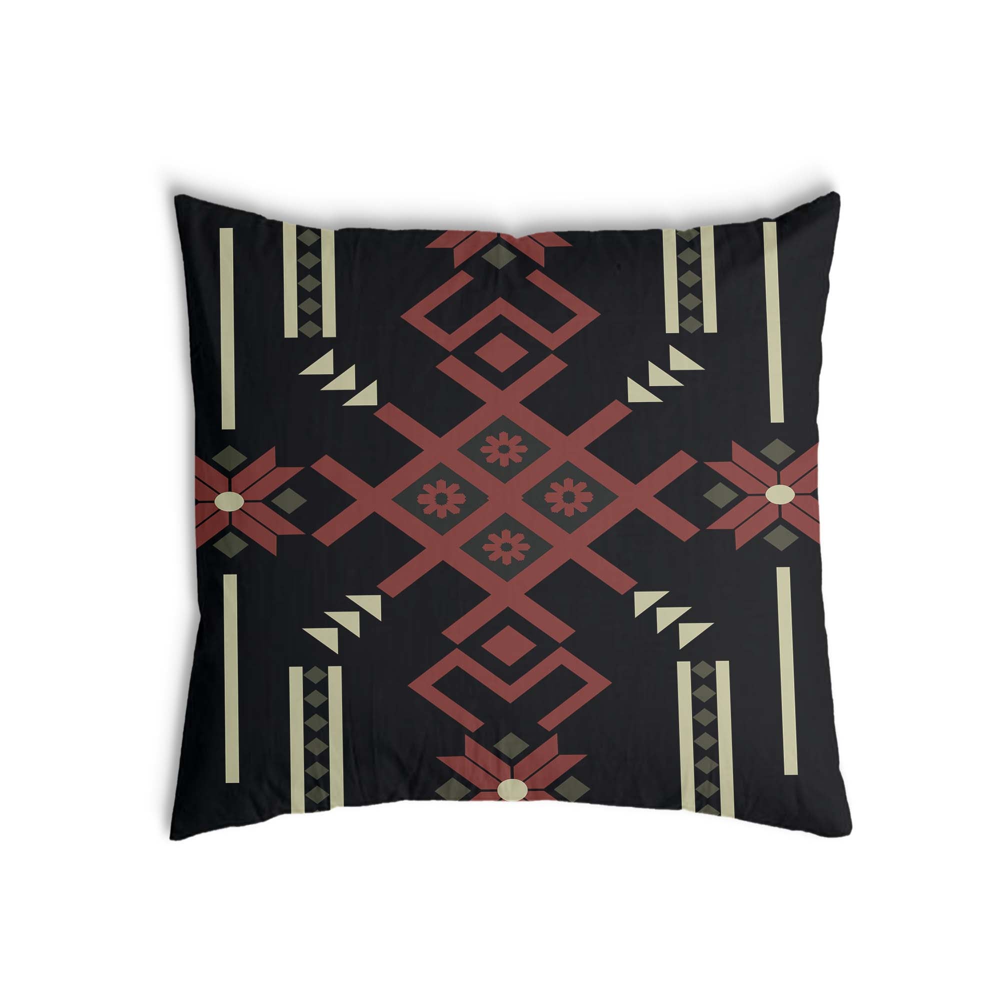 Health pillow with large snowflake