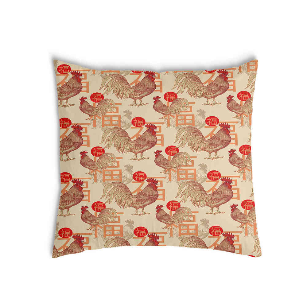 Health Pillow Chinese Rooster