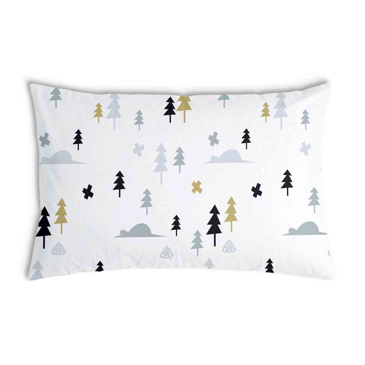 Health Pillow Gray Forest