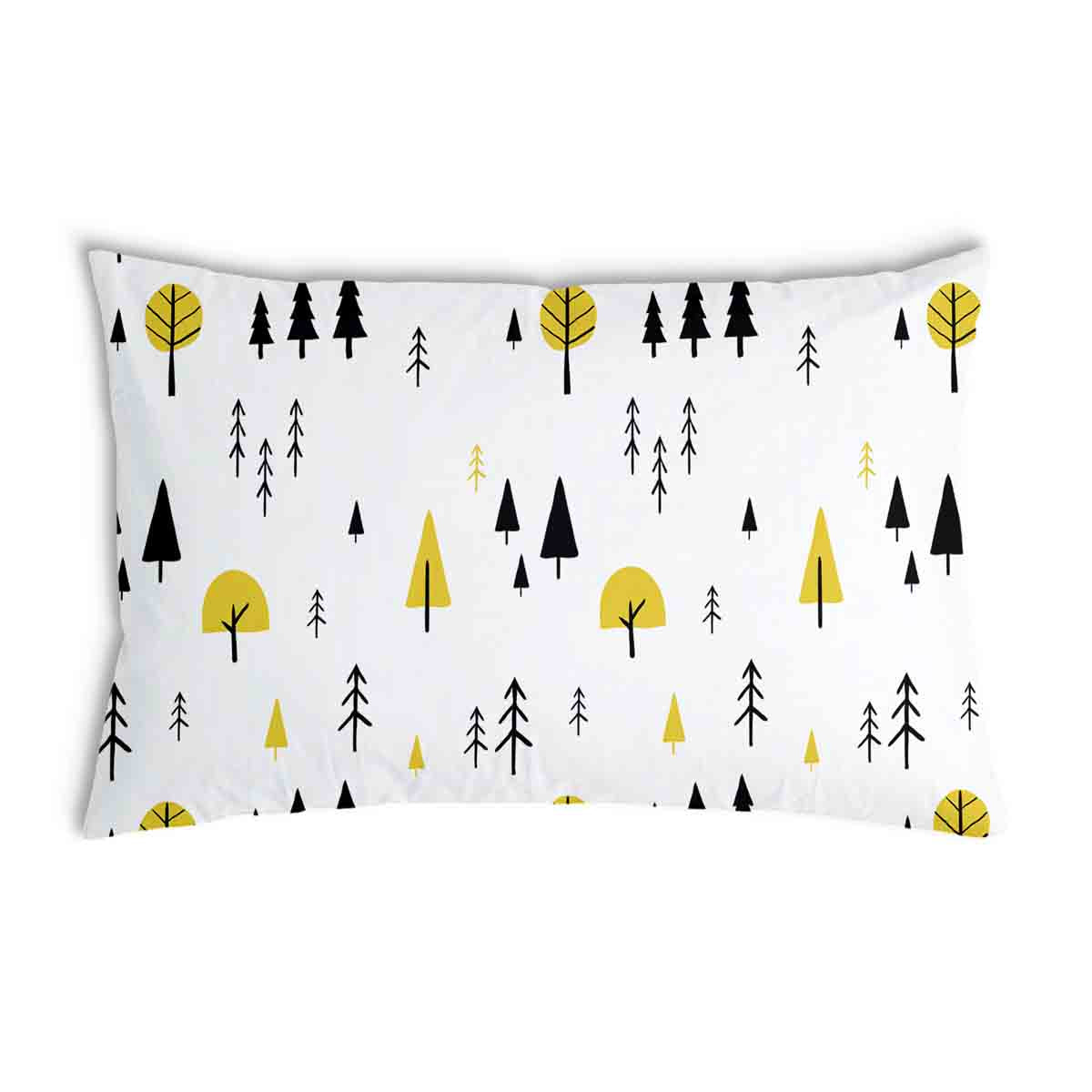 Health pillow with yellow trees