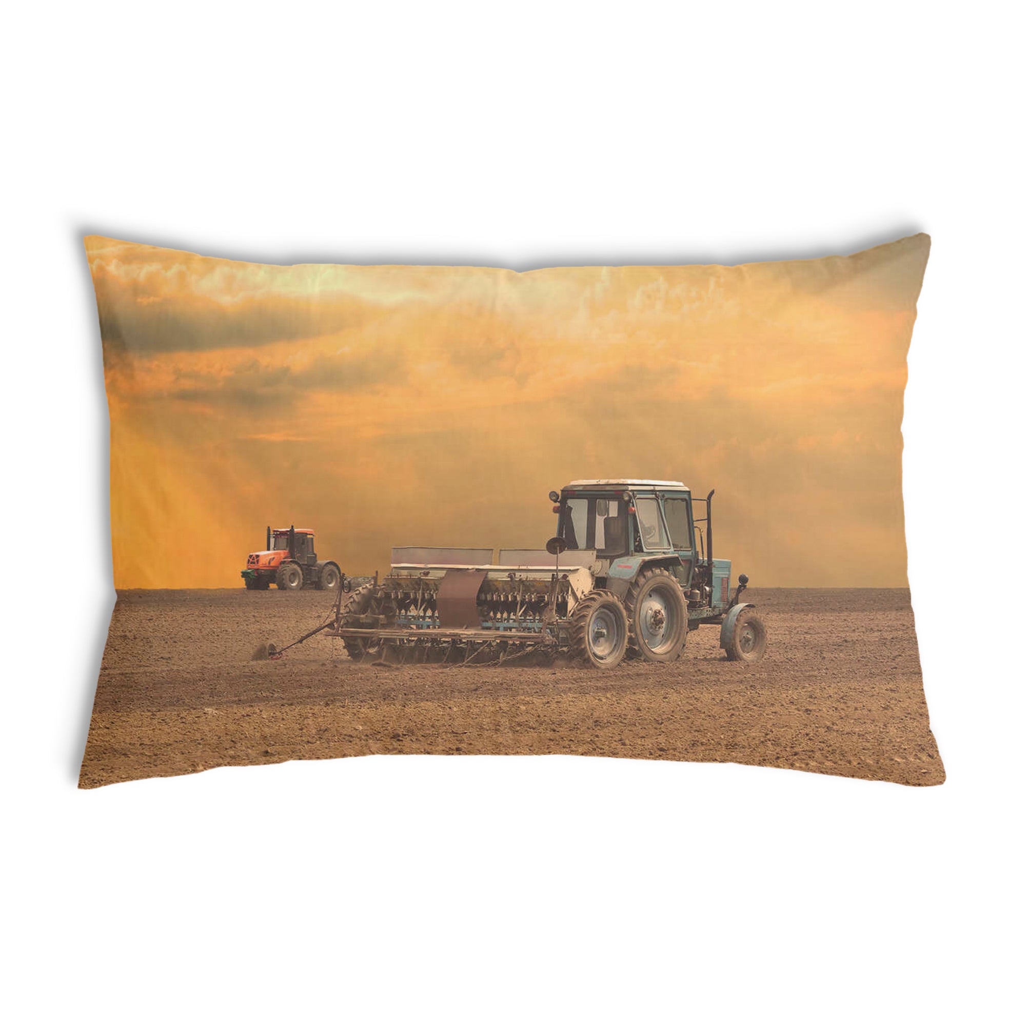 Almohada de salud Dos tractores