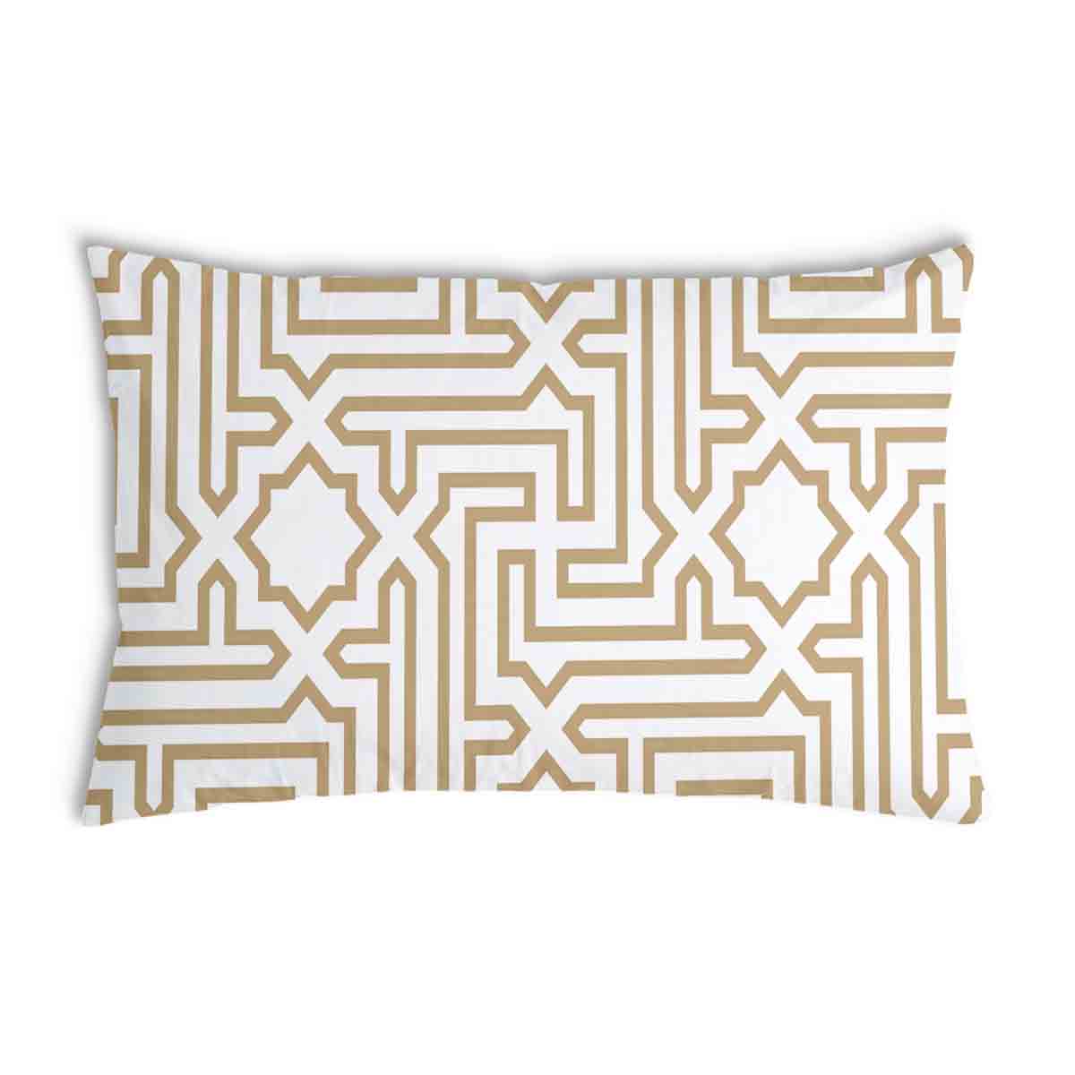Almohada de salud beige con formas
