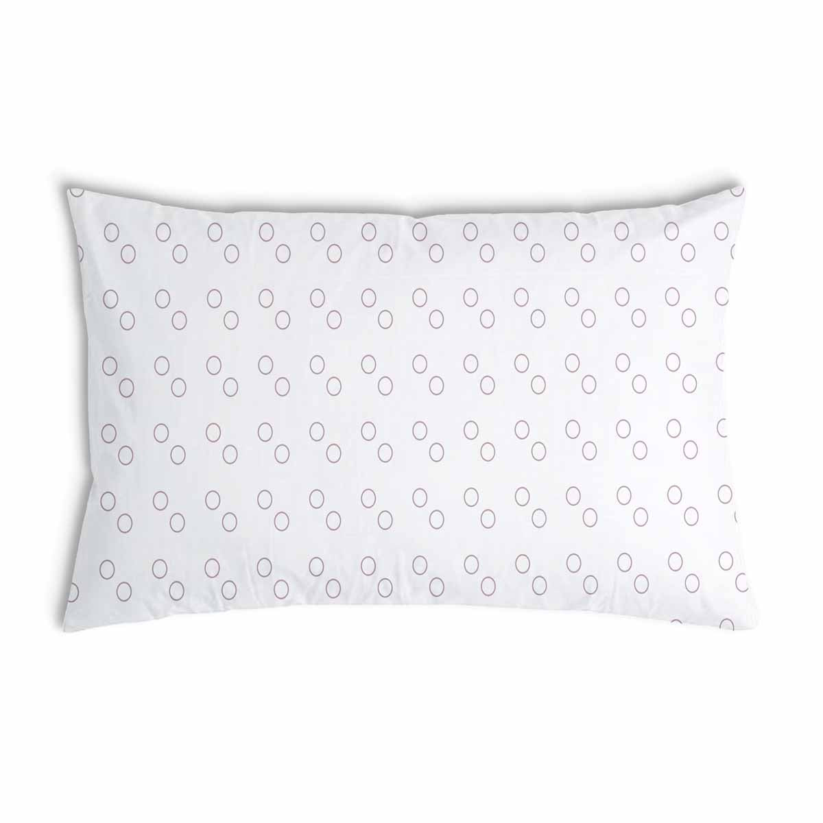Health Pillow White with Circles