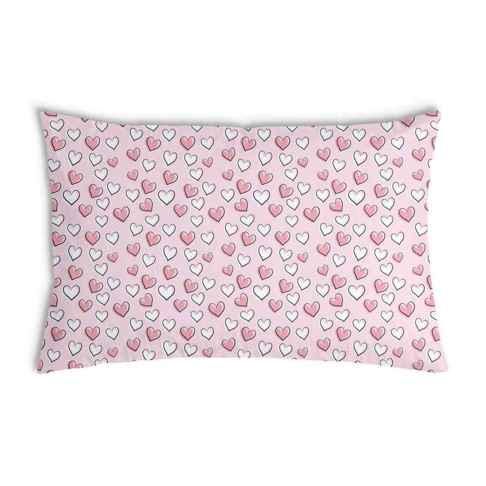 Almohada de salud con dulces corazones