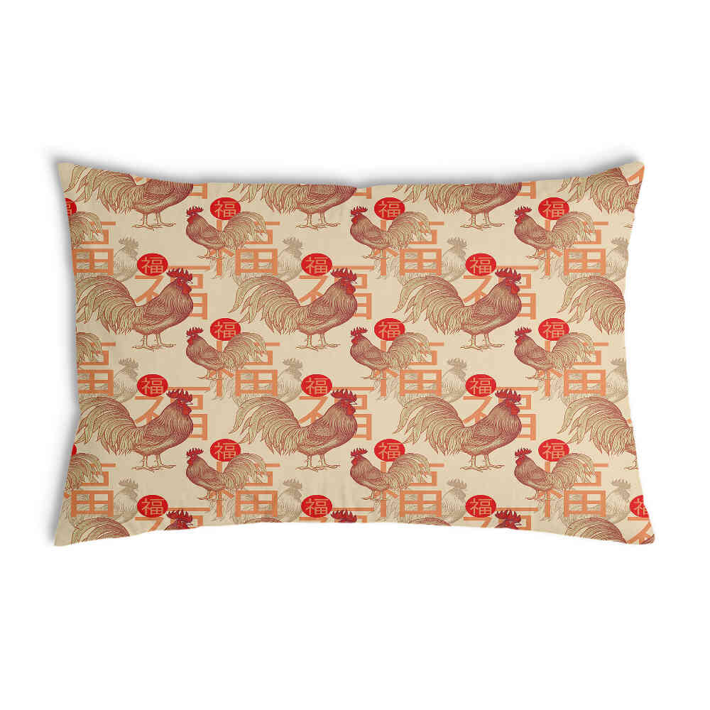 Health Pillow Chinese Rooster