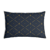 Gezondheidskussen blauw met anker