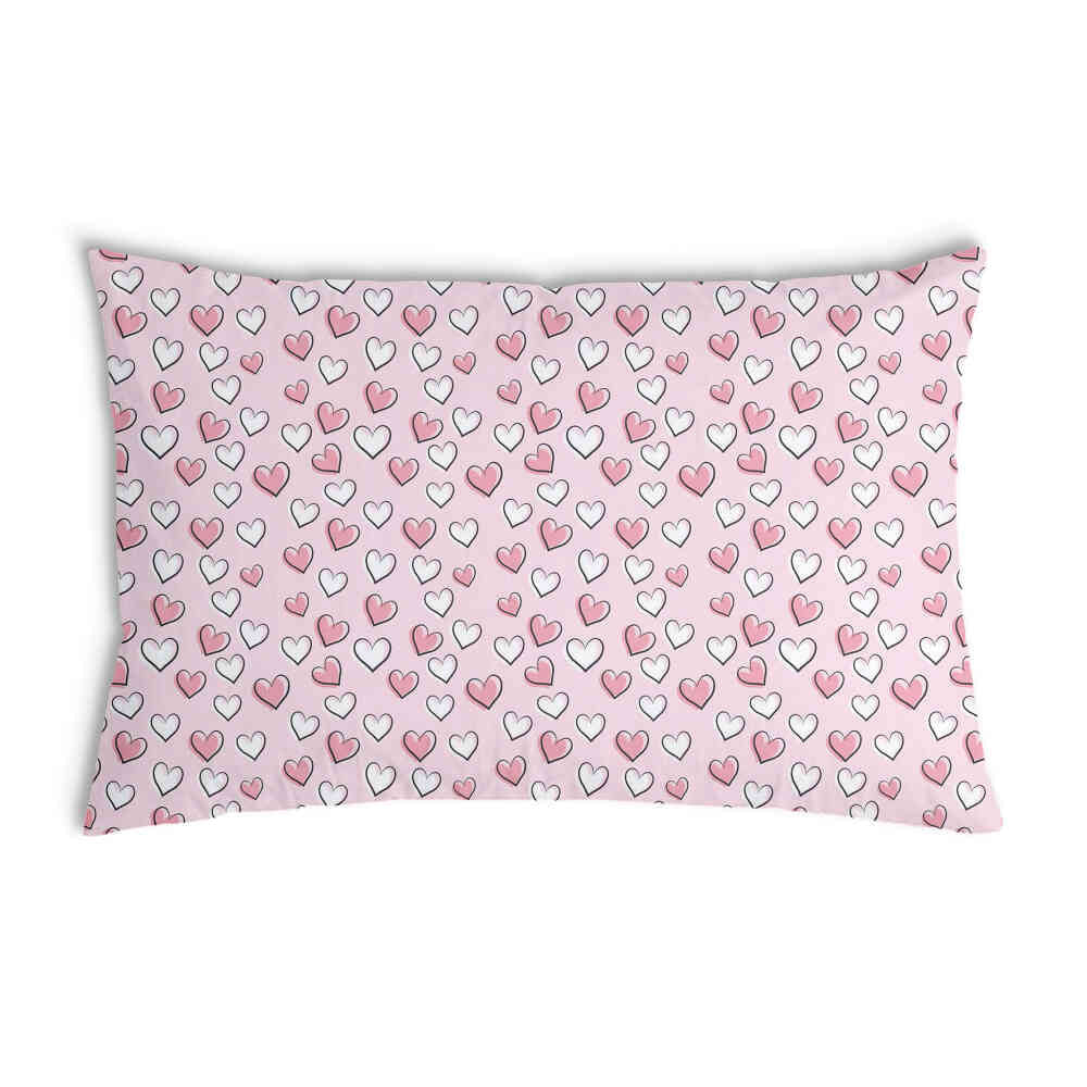 Almohada de salud con dulces corazones