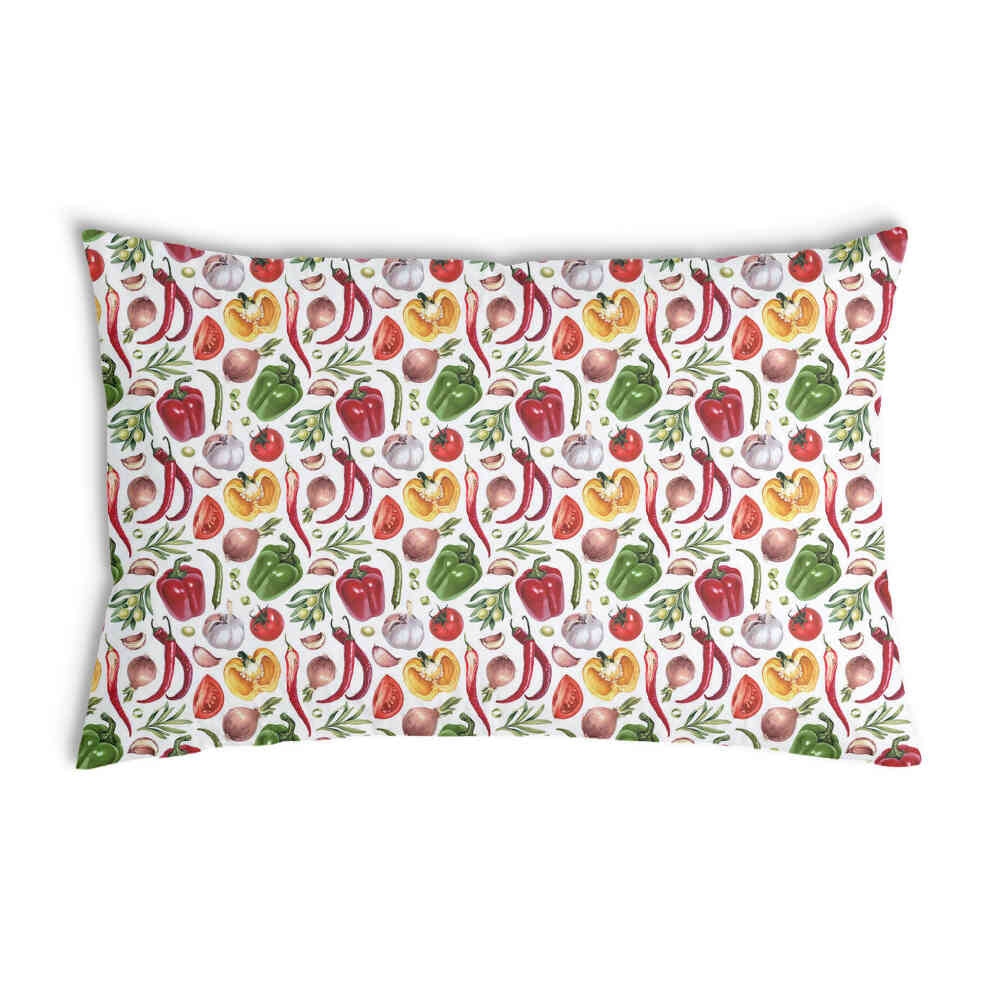 Health pillow with vegetables