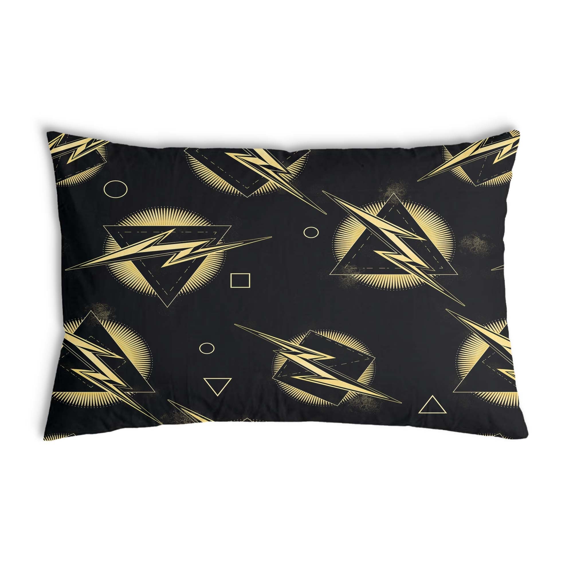 Health pillow yellow lightning