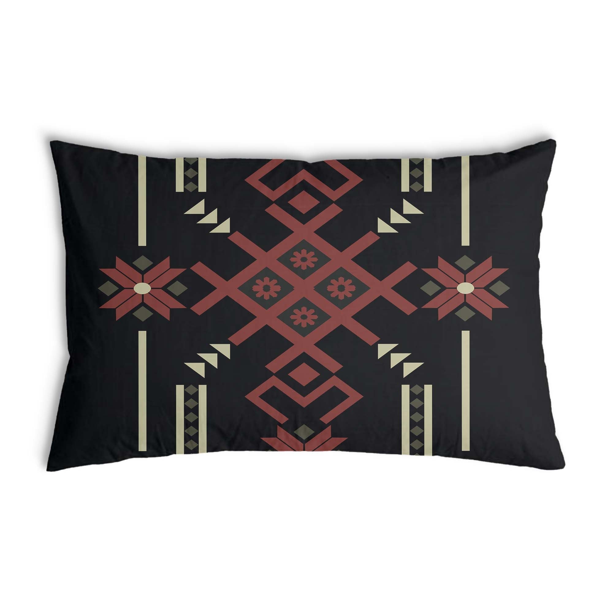 Health pillow with large snowflake