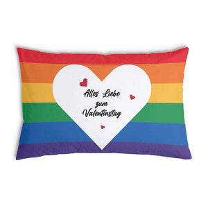 Coussin de santé avec housse en coton l'amour c'est l'amour