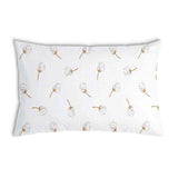 Health pillow white with dandelions