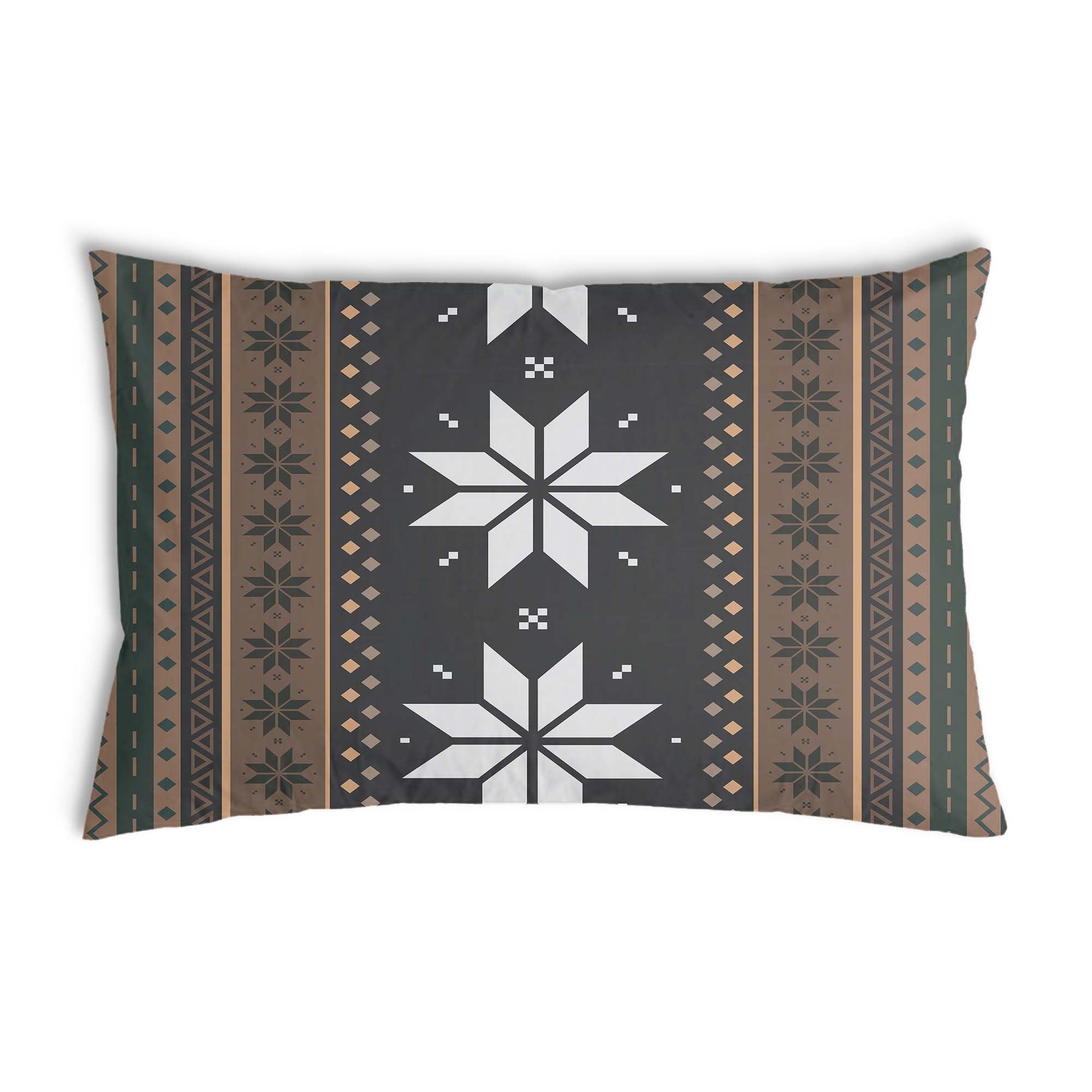 Gezondheidskussen gestreept met sterren