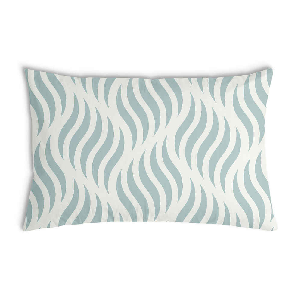 Health pillow abstract waves