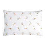 Health pillow white with dandelions